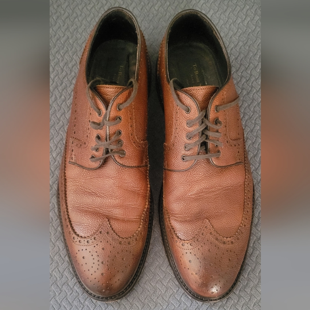 To Boot New York Adam Derrick Made In Italy Mens Oxford Brown Shoes Sz 12